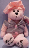 Classic Collecticritter I Love Lucy  Episode 39 "Job Switching" Candy Factory Teddy Bear  - Limited Edition of 10,000. Sold Out from manufacturer.  Has a 50th Anniversary Tag. &nbsp;"Job Switching" AKA "Chocolate Factory"  Original air date 9/15/52: "Job Switching" Filmed on 5/30/52, Story: Ricky and Fred think doing housework is much easier than earning money. Lucy and Ethel feel the opposite. So the boys try doing the housework while the girls attempt to hold down a job at a candy factory.  Guests: Elvia Allman (Forewoman), Alvin Hurwitz (Mr. Snodgrass), Amanda Milligan (Chocolate dipper) 