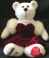 Classic Collecticritter I Love Lucy  Episode 103 "Ricky's Movie Offer" Teddy Bear - This brand new adorable 9.5 inch bear is recreated to represent Lucy in this hilarious episode. "Lucy Gets In Pictures" first aired on November 8, 1954. Lucy finds out that Ricky is meeting with a Hollywood agent, so she dresses up as Marilyn Monroe in hopes to audition. Fortunately, Ricky meets the agent at a hotel. One foot has Episode #103 embroidered and the other has the classic Red "I Love Lucy" logo This doll is just too cute! LIMITED EDITION to only 1,500 numbered pieces, this bear is a must have for any collector. &nbsp;Individually numbered.  11 inches