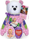 Limited Treasure's I Love Lucy Episode 150 "Lucy's Italian Movie" Lucy Bear - (fourth bear in the series) The Bear wears a tag with information about this Episode: Lucy Italian Movie, Episode 150, Fifth Season, 1955-1956, Original Air Date: April 16, 1956, Limited Edition, Issue # 004. In this favorite episode, Lucy is "discovered" on a train to Rome by a famous Italian movie producer. Lucy mistakenly believes the film "Bitter Grapes," is about winemaking and feels she must research by visiting a local vineyard. She joins the local women, who do not appreciate her presence in the grape-pressing vat. Irritated with Lucy, a woman throws a handful of grapes at her face. Lucy retaliates and a free-for-all ensues! 9 inches