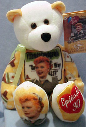Click here to go to our Limited Treasure Collectible I Love Lucy Teddy Bears
