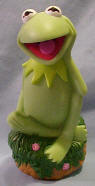 Jim Henson's Muppet Kermit Bank  9 inches