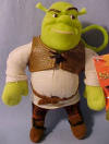 Shrek Key Clip - plush key clip safe for ages 3 and up  5 1/2 inches