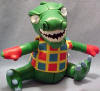 Star Trek Bean Bag Plush Alien Gorn 6 1/2"- "Arena" , Star Trek, 1967 - A race of reptilian humanoids, not much is known of Gorn civilization. The Federation was involved in a territorial dispute over the planet Cestus III. Captain James Kirk was forced by the Metrons to battle the captain of Gorn ship during the dispute on stardate 3045.6