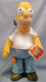 The Simpsons' Homer Simpson Medium Plush - Tag reads 12" but when measured is larger 17 inches