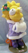 The Simpsons' Lisa Simpsons Ice Skater includes Bonus Key Ring  14 inches high