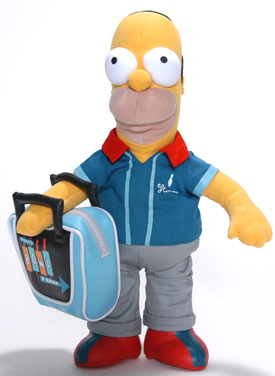 Click here to go to our The Simpsons Talking Plush Dolls Bart Homer and MORE