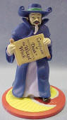 Wizard of Oz Mortician with Death Decree Figure 3 inches