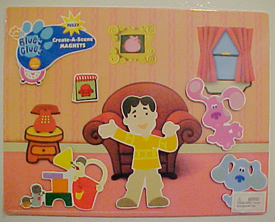 Click here to go to our selection of Nick Jr. Blues Clues Plush Dolls Books and MORE
