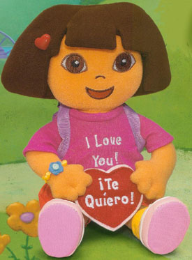 Click here to go to our Holiday Dora the Explorer and Friends Plush for Christmas, Valentine's Day and Easter!