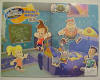Jimmy Neutron Glow in the Dark Create A Scene Magnetic Play Set - a 8 1/2" x 11" magnetic board with magnetic characters that stick to any metal surface. Jimmy Neutron 3 3/4" Cindy Vortex 3 1/2" Carl Wheezer 3" Shane 3 1/2" Goddard 2" Rocket Backpack 2 1/4"