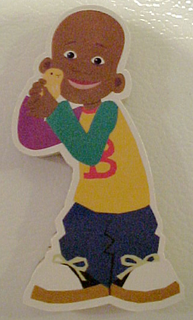 Nickelodeon's Little Bill Cuddling Elephant the Hamster 4 inches high
