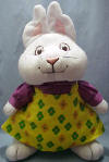 Max & Ruby's Ruby Bunny Rabbit Plush Doll  10 inches