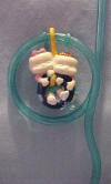 Nickelodeon Rugrats Phil and Lil Silly Sipper Straw  11 inches