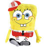Nickelodeon SpongeBob Square Pants Plush North Carolina State University Wolfpack Fan SpongeBob's shorts have the college emblem embroidered onto them.  They come off to reveal his collegiate underwear briefs.  SpongeBob is made entirely of a soft plush material.  He can be used as a pillow, seat cushion, back rest or something to hold while you cheer your team on!  These Large Plush have been discontinued by the manufacturer.  Quantities left in stock are very limited!  26 inches high