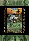American Hero US Army Blanket Throw - This collectible Army Blanket throw is full color images, works of art, and photos are permanently imprinted on soft plush fabric. The blanket features pictures of Black Hawk Helicopters, medals of valor, tanks and MORE! The blanket is very soft, warm, and cuddly. The printing is very detailed in a full 4 color process. 42 inches by 59 inches