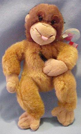 Click here to go to our CLEARANCE SALE on Coca Cola Bean Bag Plush Monkeys, Apes and Gorillas