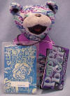 Grateful Dead Bean Bear Limited Edition Poppa Bear - quantity produced 25,000 Retired 11/1/99 Birthday 11/1/99 North Attleboro, MA Tour Memory: From my Dad's shop to the parking lots of tour, is where it all started. Creativity and the love of all things beautiful is what fuels my passion. A kaleidoscope of swirling colors and blossoming ideas fills my mind. All the kind people I've met and friends I've made along the way make me very grateful. Making people happy with my calling makes it worth all the more.
