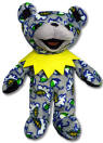 Liquid Blues' Grateful Dead Bean Bear Limited Edition Cold Rain - quantity produced 20,000 Retired Birthday 6/28/88 at Saratoga Performing Arts Center Saratoga NY TOUR MEMORY The thing I remember about touring is...the rain. Even if just a morning sprinkle, it seemed to rain at every show. It got to be that Saratoga was scheduling The Dead at drought time. (They should have played Africa more.) We always got the best rainbows