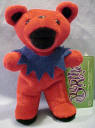 Liquid Blue Grateful Dead Bean Bear Bertha - quantity produced 84,096. Retired 3/1/99. born 5/30/71 Tour Memory: My favorite would have to be the show in Passaic, New Jersey at the Capitol Theatre- John Belushi came out for the encore, singing and doing cartwheels to U.S. Blues. It was VERY cool! The teddy bear is approximately 7" tall.