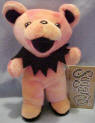 Liquid Blue Grateful Dead Beanie Bear Sugaree - quantity produced 57,600 Retired 6/1/98 The teddy bear is approximately 7" tall.