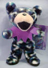 Liquid Blue Grateful Dead Bean Bear Ripple - quantity produced 108,864 Retired 10/1/99 Born 10/16/81 at Melk Weg, Amsterdam. Tour Memory: One thing that I always looked forward to at Dead shows were the drum circles. Lots of people all playing at once creating one groove, the energy was always intense. I think I danced during drum circles as much as the show itself. 7 1/2 inches tall