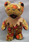 Liquid Blues' Grateful Dead Bean Bear Fall Tour - quantity produced 53,088 Retired 10/5/00 Born 10/15/73 Tour Memory: We were on our way to a show when we picked up two people with guitars whose car had just broken down. We thought they were going to the show too. It turns out they were going to a children's hospital to sing to sick kids. We brought them all the way to the hospital and sang with them. We never made it to the show, but what we did was even better. It was magical. 7 1/2 inches tall