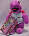 Liquid Blues' Grateful Dead Bean Bear Aiko&nbsp;- quantity produced 33,312 Retired 05/01 Birthday 05/06/1990 California State University Tour Memory:  One night at a show, I guess really without noticing it, I was singing the high parts to Sugar Magnolia/SSDD that Donna would sing. The two people directly in front of me started looking to see where it was coming from. They turned around and caught me in falsetto bliss. I expected them to tell me to cool it when they smiled and gave me a knowing nod. I guess I didn't sound too bad! 7 1/2 inches tall