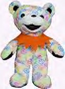 Click here to go to our Collectible Grateful Dead Series 7 Bean Bag Bears Baby Blue Baby Pink Butterfly Cherise Peace Peace Spinner Stealie Summer Tour Sunflower