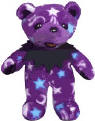 Liquid Blues' Grateful Dead Mini Bean Bear Lil Star  6 1/2 inches