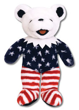 Click here to go to our Collectible Grateful Dead Plush Bears Holiday Patriotic Freedom