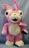 Liquid Blues' Grateful Dead Plush Deadie Bear Lucky Bunny Rabbit - Birthday 4/7/85 16 inches tall with 5 1/2 inch ears his