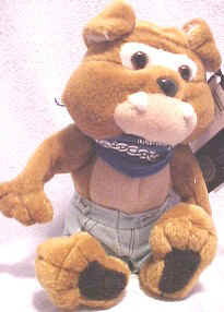 harley davidson stuffed bulldog