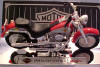 1999 FLSTF FAT BOY Maisto stand is 6 3/4" long by 2 3/4" wide by 1/2" high 