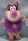 Chip the Cookie Hound  (Dated 1997) - Tag Reads: Chip the Cookie Hound  Nothing can stop this cookie-lovin' dog from a breakfast with Cookie Crisp Cereal.  He's got a nose for chocolate chip cookies... follow him and he'll have you howling with joy:  Coooooookie Crisp! 9 inches