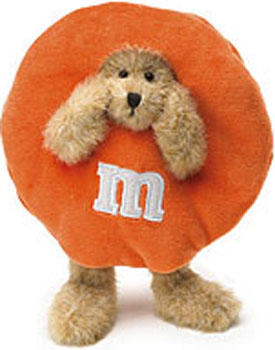 Click here to go to our Boyds Candy Peekers M & M Character Plush Teddy Bears