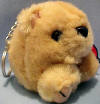 Puffkins Plush Key Chain Honey the Bear - DOB 3/27/97 3 inches
