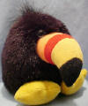 Puffkins Bean Bag Plush Tiki the Toucan - DOB 3/30/98  There's a toucan bird by the name of Tiki, don't turn your back cause Tiki is sneaky.  Playful and fun in the afternoon sun, Tiki is sneaky just to have fun. &nbsp;(introduced in June 1998 and has been retired)  inches high