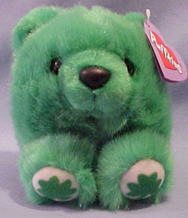 Click here to go to our Collectible Swibco's Puffkins Bean Bag Plush St. Patrick's Day Teddy Bears