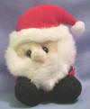 Puffkins Bean Bag Plush Ho Ho Santa - DOB 12/24/97  Ho Ho the Santa brings toys for boys and girls. With a big jelly belly, down the chimney he whirls.  Ho Ho the Santa whistles a Christmas tune.  He makes toys year 'round, Christmas never comes too soon. (Limited Edition Christmas 1998) 6 inches