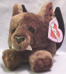 Swibco's Puffkins Ding the Bat Date of Birth 10/31/97 Poem Listen quietly for a flap. Then youıll know itıs Ding the Bat. He fly through your home town. Looking for a place to hang upside down. Limited Edition Halloween 1998 5 inches high 3 1/2" wide