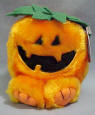 Swibco's Puffkins Gourdy the Pumpkin Date of Birth 10/31/97 Poems Gourdy is big and round. Usually found close to the ground. His face was carved very slow. Pick him up and see him glow. Limited Edition Halloween 1998 4 1/2 inches high