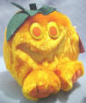 Swibco's Puffkins Jack the Pumpkin Date of Birth 10/31/99 Poem Jack's a great guy, always grinning alot. Though empty-headed, a dimwit he's not. He'll sit on your porch on Halloween night and glow to give ghosts and goblins a fright! (Limited Edition Halloween 1999 4 inches high 4 inches wide 4 inches deep