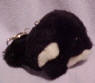 Puffkins Plush Key Chain Toby the Whale - DOB 10/11/97  Retired