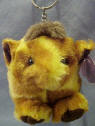 Puffkins Plush Key Chain Ginger the Giraffe - DOB 12/29/97   3 1/2 inches