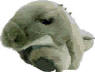 Puffkins Plush Key Chain Albert the Alligator - DOB 2/8/98  Retired