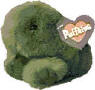 Puffkins Plush Key Chain Shelly the Turtle - DOB 2/12/97  Retired