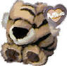 Puffkins Plush Key Chain Tipper the Tiger - DOB 4/15/97  Retired
