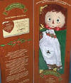 Raggedy Ann Holiday Keepsake #2 - From the Raggedy Ann Collection. This is the second release in a collection of four annual Holiday Keepsake Raggedy Ann Dolls. Each collectible doll is being presented in a Limited Edition of only 7,500 pieces, and comes complete with a numbered certificate of Authenticity from the Dakin Signature Collection. Measures 18" tall.