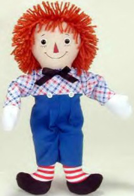 Click here to go to our Limited Edition Raggedy Ann and Friends Annivesary Dolls