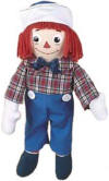 Applause Dakin Storybook #2 Limited Edition Raggedy Andy & The Wishing Stick - Second doll in a series of Storybook Adventure Dolls. Limited Edition of 10,000. Comes in a lidded box with a hand numbered certificate of authenticity.  17 inches tall